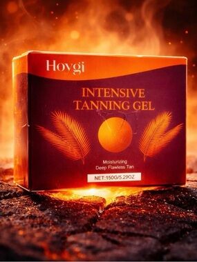NEW Hoygi Intensive Sunless Tanning Gel — Orange and Burgundy